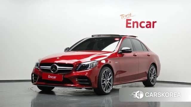 Mercedes-Benz C-Class W205 2019 Красный из Кореи