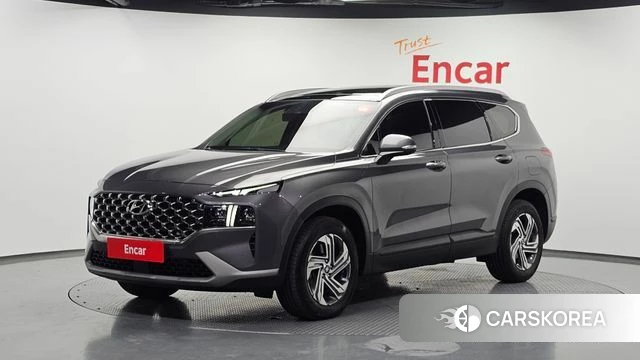 Hyundai The New Santa Fe 2023 Серый из Кореи