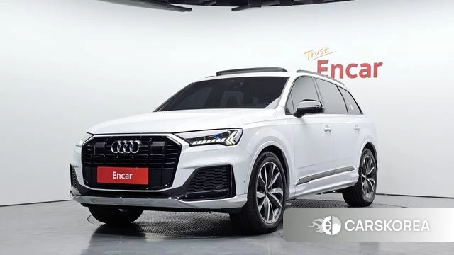 Audi Q7 (4M) 2023 Белый из Кореи