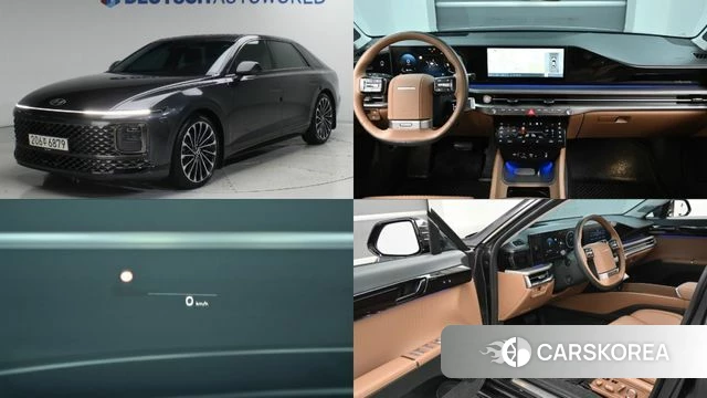 Hyundai Grandeur (GN7) 2023 Серый из Кореи