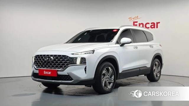 Hyundai The New Santa Fe 2022 Белый из Кореи