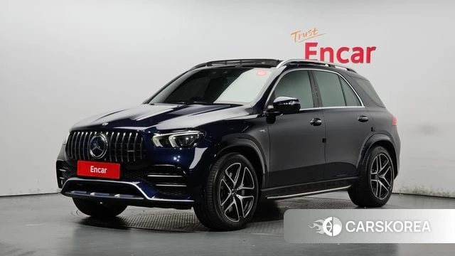 Mercedes-Benz GLE-Class W167 2021 Синий из Кореи