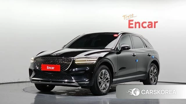 Genesis GV70 2021 Черный из Кореи