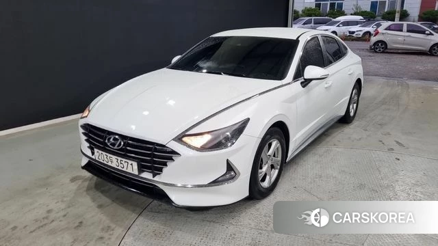 Hyundai Sonata (DN8) 2021 Белый из Кореи