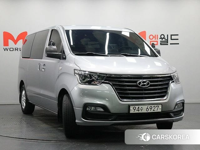 Hyundai The New Grand Starex 2021 Серебристо-серый из Кореи