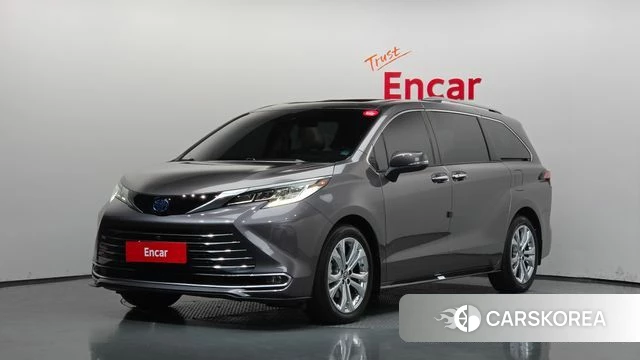 Toyota Sienna 4th Generation 2022 Серый из Кореи
