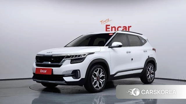 Kia Seltos 2021 Белый из Кореи