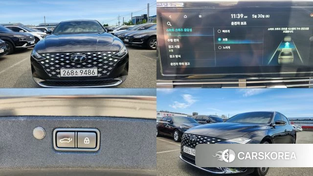 Hyundai The New Grandeur IG 2021 Черный из Кореи