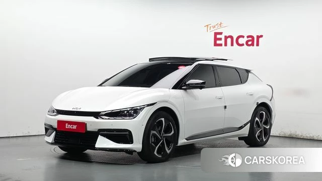 Kia EV6 2023 Белый из Кореи