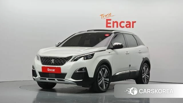Peugeot 3008 second generation 2018 Белый из Кореи