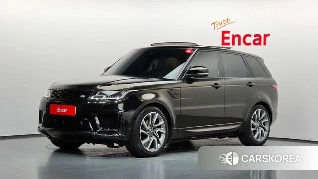 Land Rover Range Rover Sport 2nd Generation 2019 Зеленый из Кореи