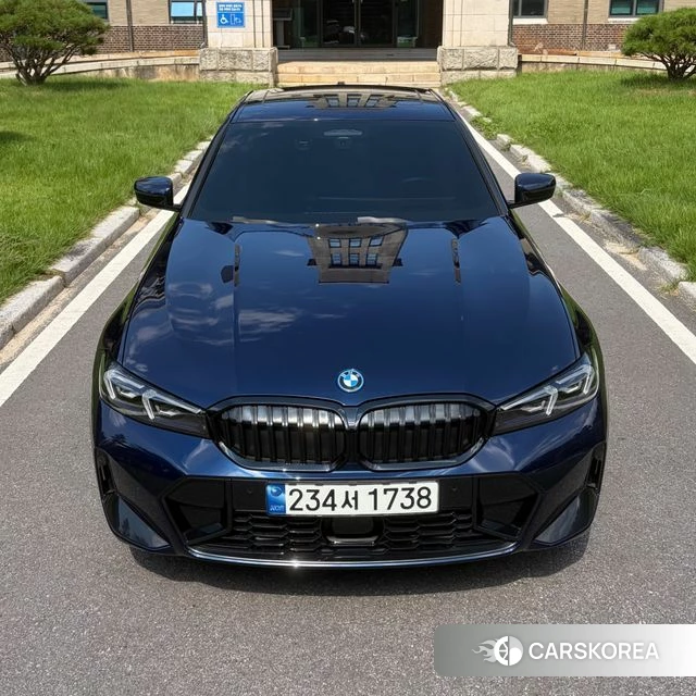 BMW 3 Series (G20) 2022 Синий из Кореи