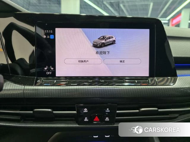 Volkswagen Golf 2022 Черный из Китая