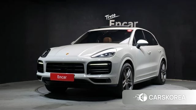 Porsche Cayenne (PO536) 2023 Серебристо-серый из Кореи