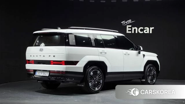 Hyundai Santa Fe (MX5) 2025 Белый из Кореи