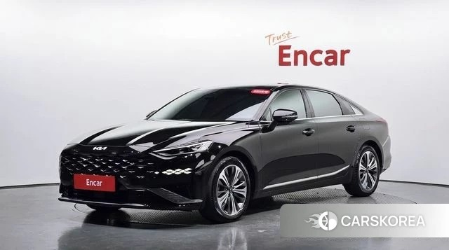 Kia K8 Hybrid 2023 Черный из Кореи