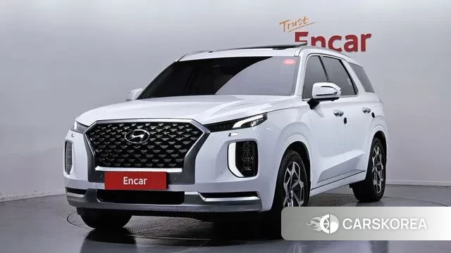Hyundai Palisade 2021 Белый из Кореи