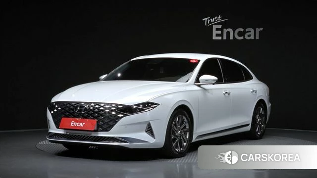Hyundai The New Grandeur IG Hybrid 2022 Белый из Кореи