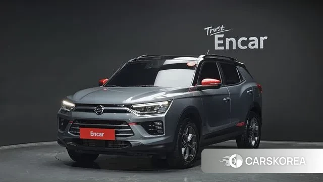Ssangyong Beautiful Korando 2021 Серый из Кореи
