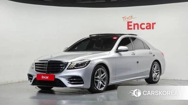 Mercedes-Benz S-Class W222 2020 Серебряный из Кореи