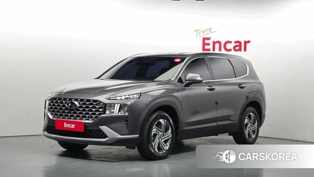 Hyundai The New Santa Fe 2022 Серый из Кореи