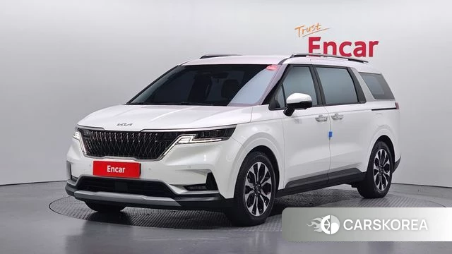 Kia Carnival 4th generation 2021 Белый из Кореи