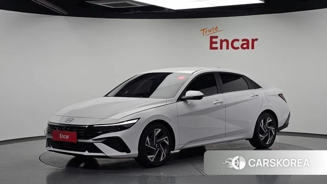 Hyundai The New Avante (CN7) 2025 Белый из Кореи