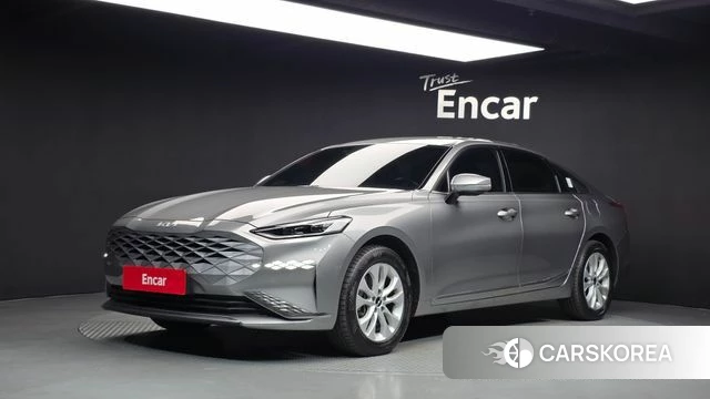 Kia K8 2021 Серебристо-серый из Кореи