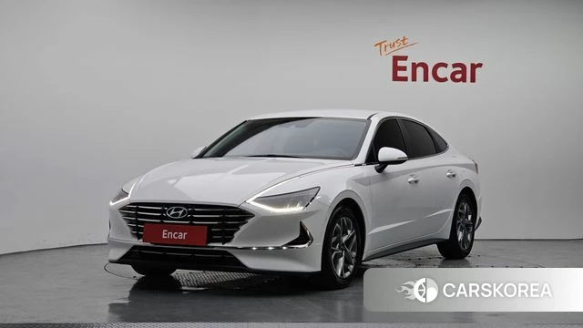 Hyundai Sonata (DN8) 2019 Белый из Кореи