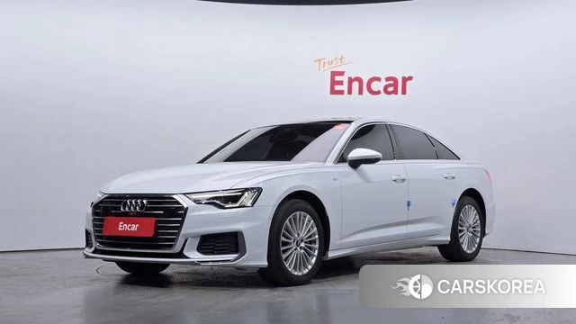 Audi A6 (C8) 2021 Белый из Кореи