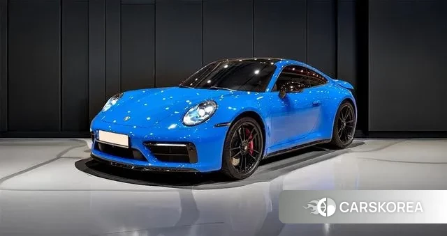 Porsche 911(992) 2022 Синий из Кореи