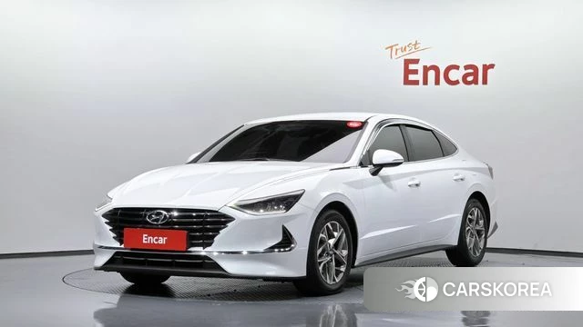 Hyundai Sonata (DN8) 2021 Белый из Кореи