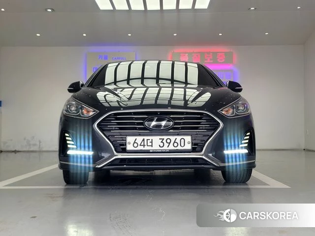 Hyundai Sonata New Rise Hybrid 2018 Серый из Кореи
