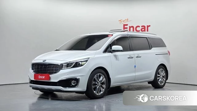 Kia All New Carnival 2018 Белый из Кореи