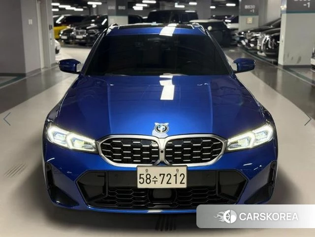 BMW 3 Series (G20) 2023 Синий из Кореи