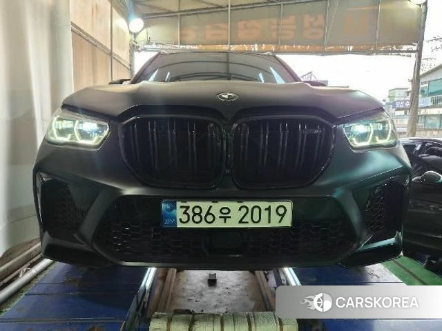 BMW X5M (G05) 2021 Черный из Кореи