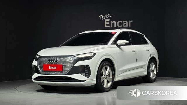 Audi Q4 e-Tron (F4) 2022 Белый из Кореи, фото 2