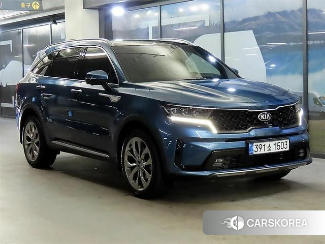 Kia Sorento 4th Generation 2021 Синий из Кореи