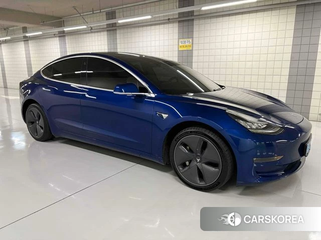Tesla Model 3 2020 Синий из Кореи