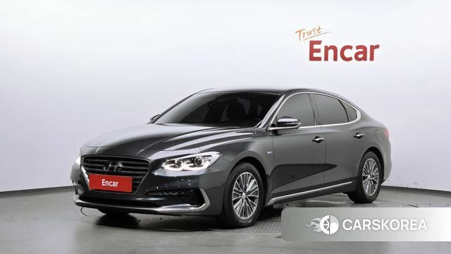Hyundai Grandeur IG Hybrid 2019 Черный из Кореи