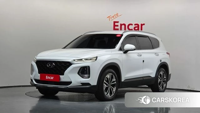 Hyundai Santa Fe TM 2018 Белый из Кореи