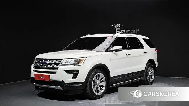 Ford Explorer 2018 Белый из Кореи