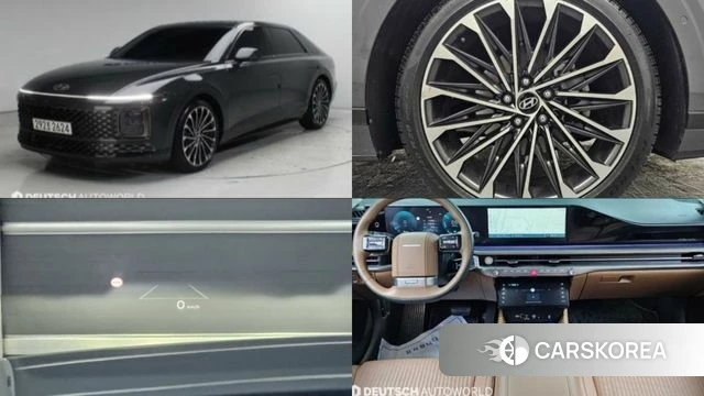 Hyundai Grandeur Hybrid (GN7) 2023 Темно-зеленый из Кореи