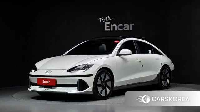Hyundai Ionic 6 2023 Белый из Кореи