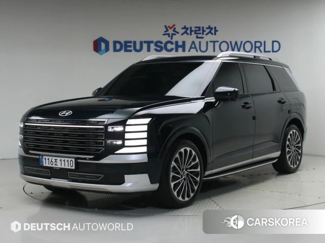 Hyundai Palisade (LX3) 2025 Темно-зеленый из Кореи