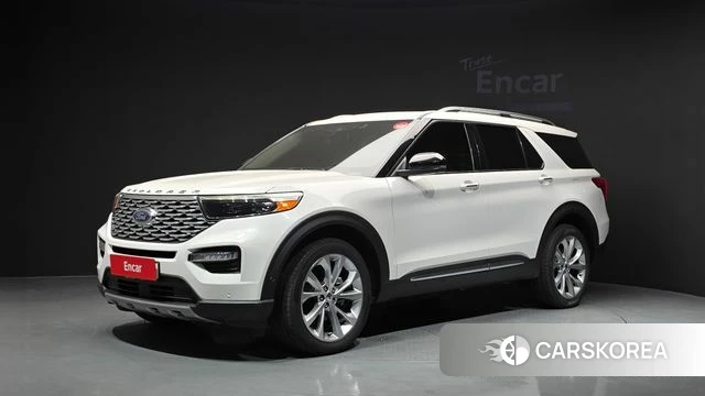 Ford Explorer 6th Generation 2021 Белый из Кореи