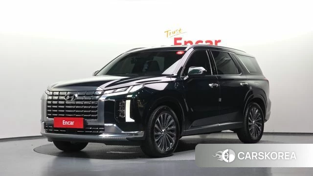 Hyundai The New Palisade 2022 Темно-зеленый из Кореи