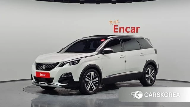 Peugeot 5008 second generation 2018 Белый из Кореи