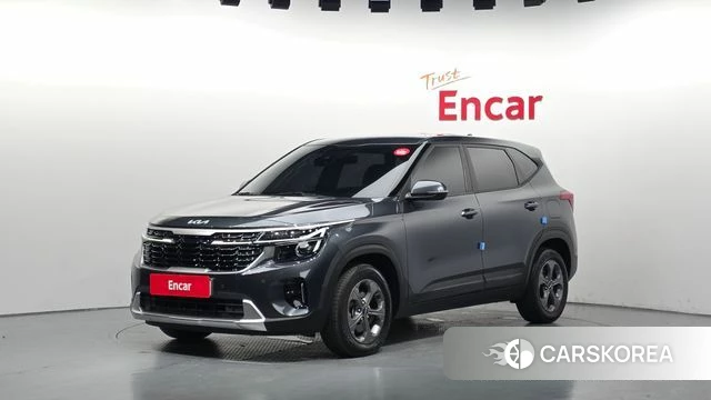 Kia The New Seltos 2022 Серый из Кореи