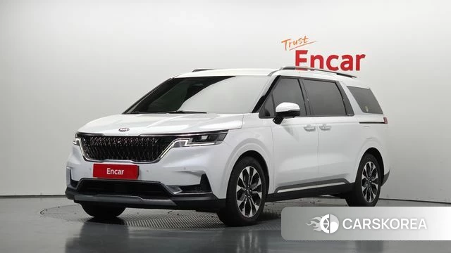 Kia Carnival 4th generation 2020 Белый из Кореи